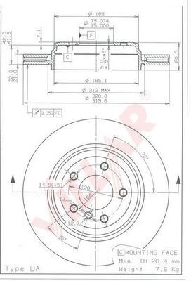 Disc frana