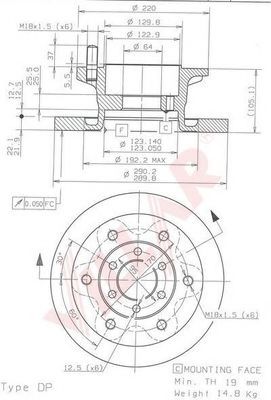 Disc frana