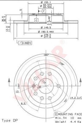 Disc frana