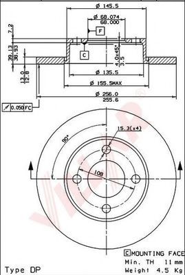 Disc frana