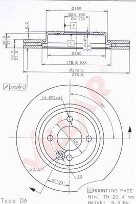 Disc frana