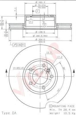 Disc frana