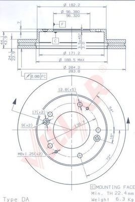 Disc frana