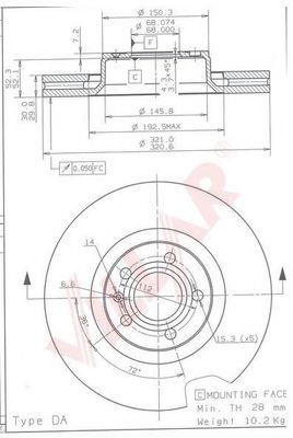 Disc frana