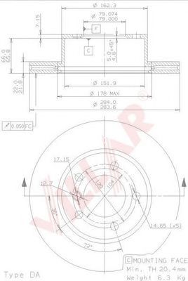 Disc frana