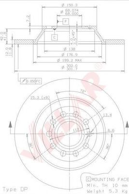 Disc frana