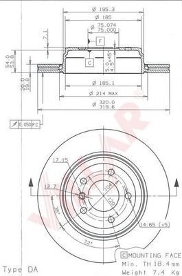 Disc frana