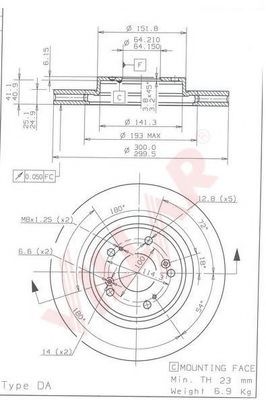 Disc frana