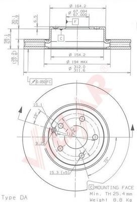 Disc frana