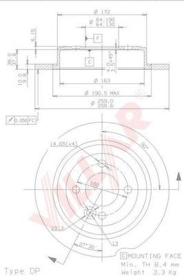 Disc frana