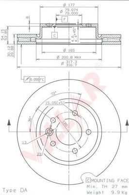 Disc frana