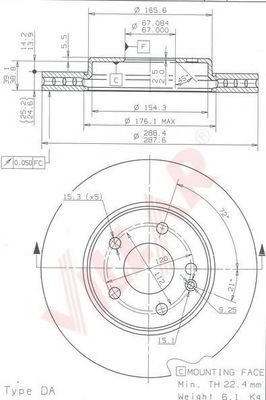 Disc frana