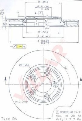 Disc frana