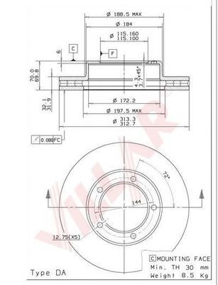 Disc frana