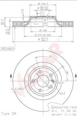 Disc frana