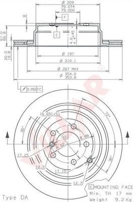 Disc frana