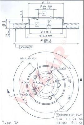 Disc frana