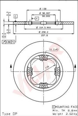 Disc frana