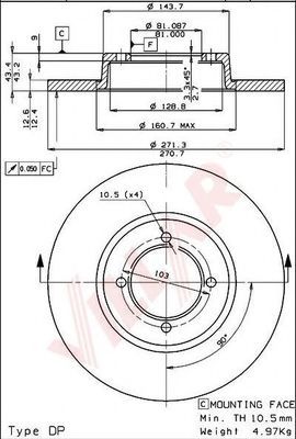 Disc frana