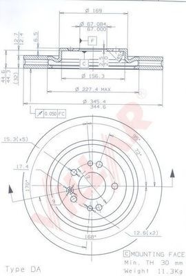 Disc frana