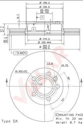 Disc frana