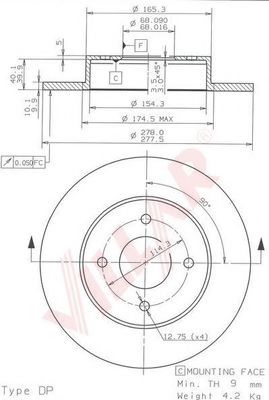 Disc frana