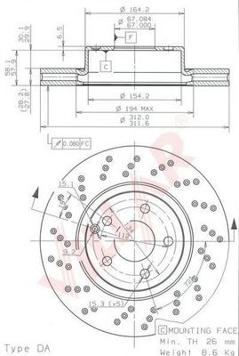 Disc frana