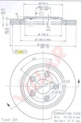 Disc frana