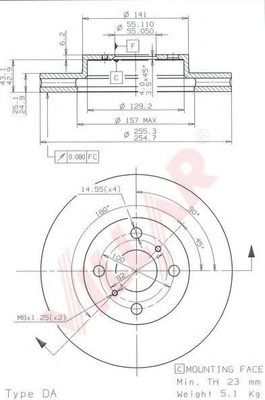 Disc frana