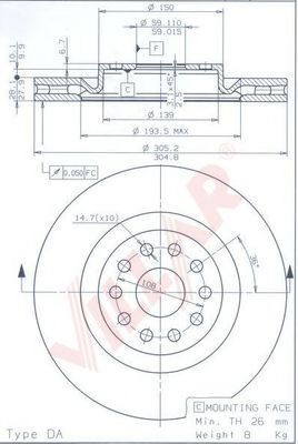 Disc frana