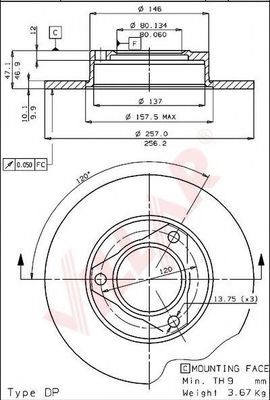 Disc frana