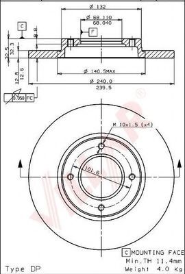 Disc frana