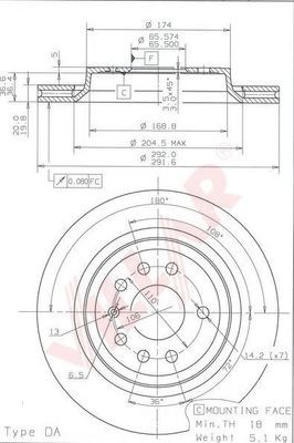 Disc frana