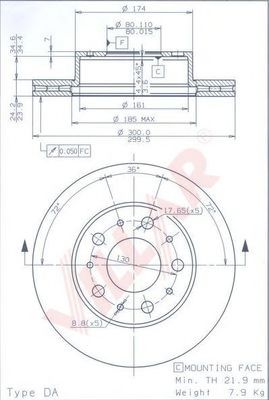 Disc frana