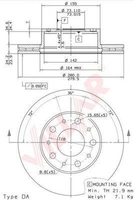 Disc frana