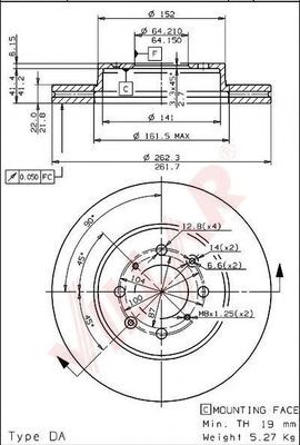 Disc frana