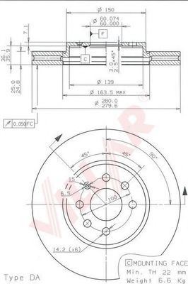 Disc frana