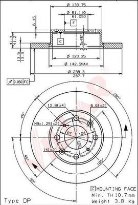 Disc frana