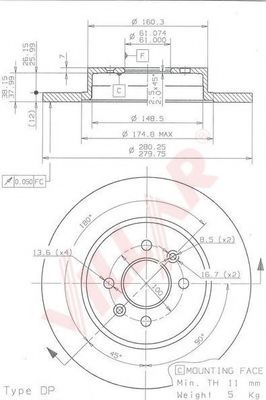 Disc frana