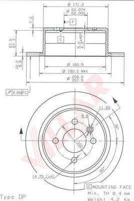 Disc frana