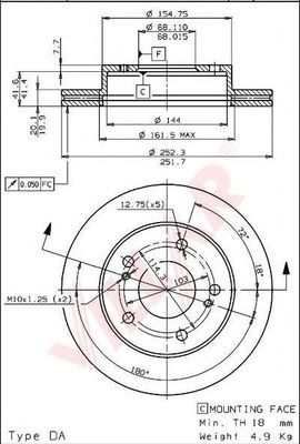 Disc frana