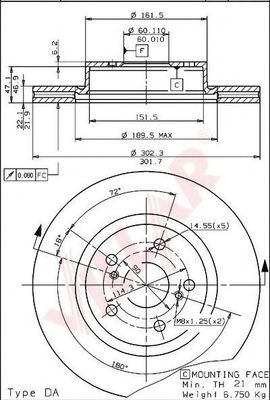 Disc frana