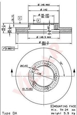 Disc frana