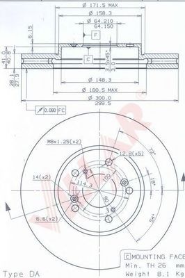 Disc frana