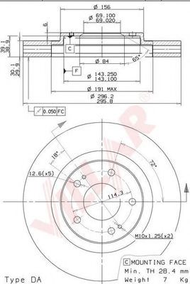 Disc frana