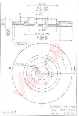 Disc frana