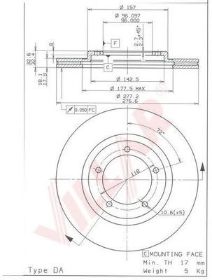 Disc frana