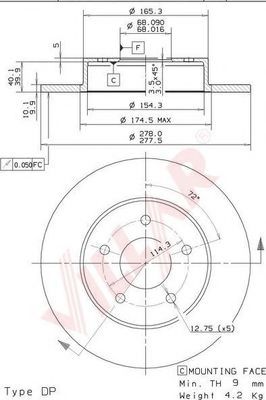 Disc frana