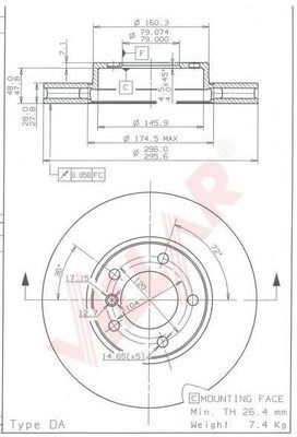 Disc frana