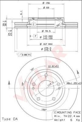 Disc frana